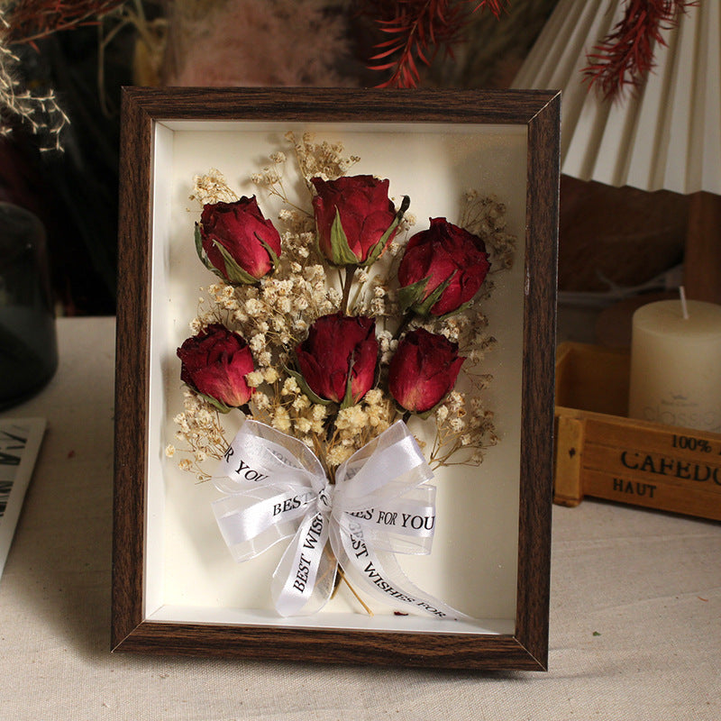 Eternal Devotion Rose Shadow Box